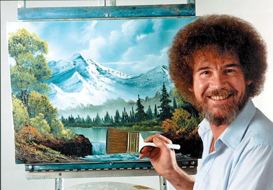 Ressam Bob Ross.