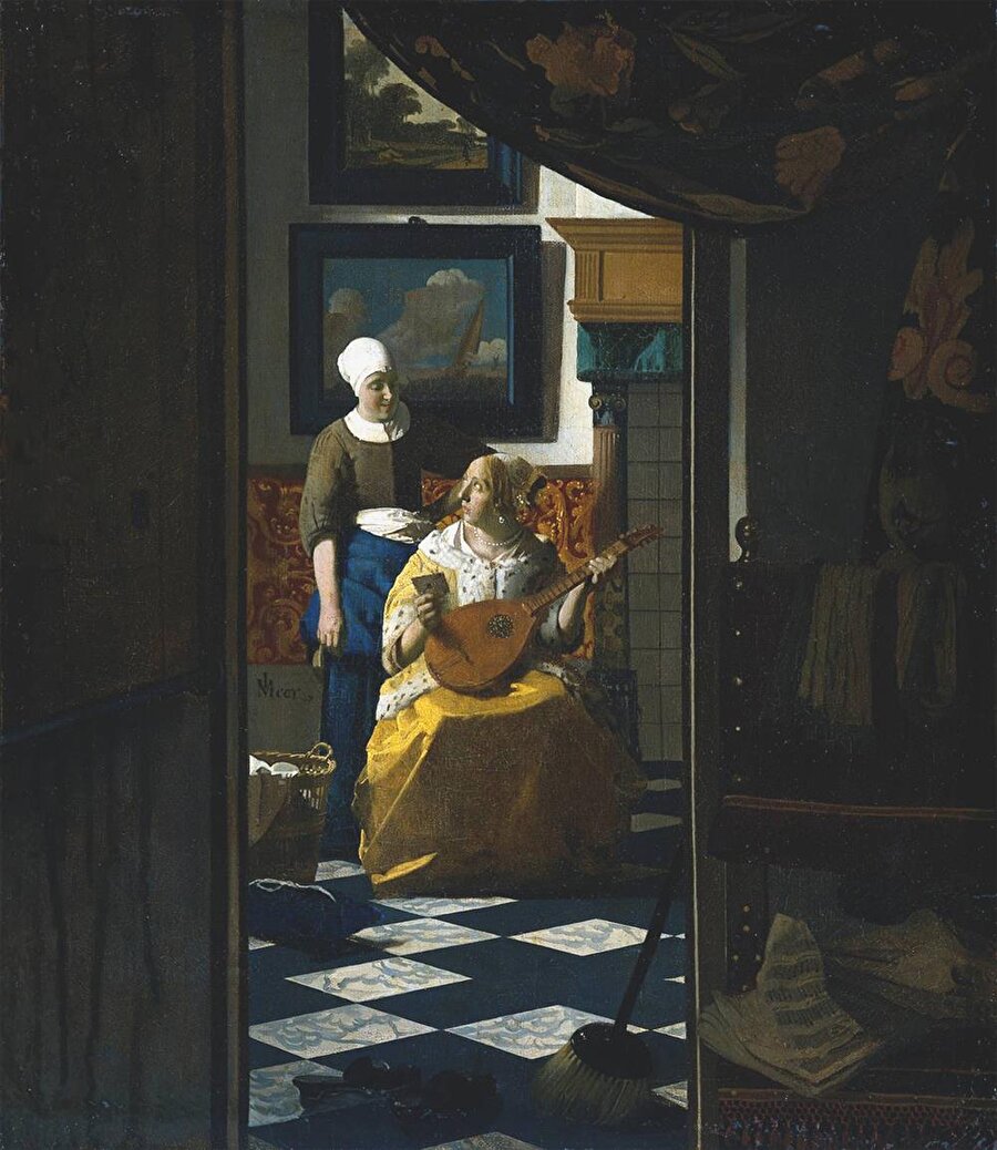 ​Aşk Mektubu, Johannes Vermeer
