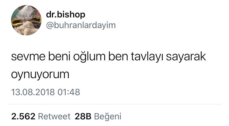 Üzerim seni...