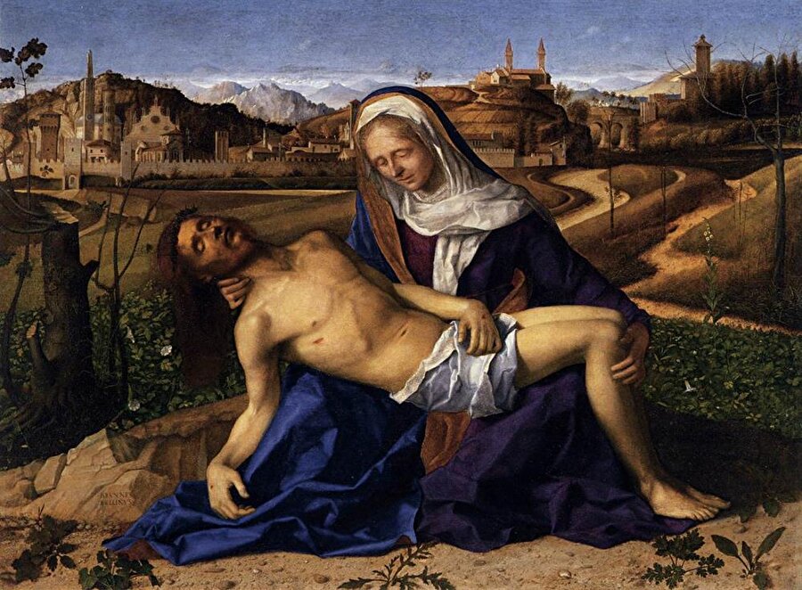 Pieta, Giovanni Bellini, 1505