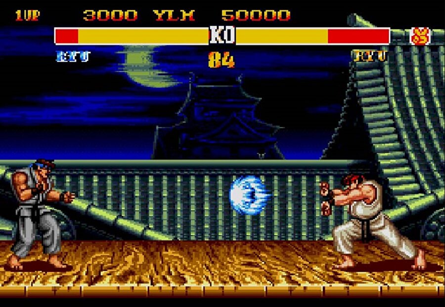 Street Fighter Ryu ve Aduket