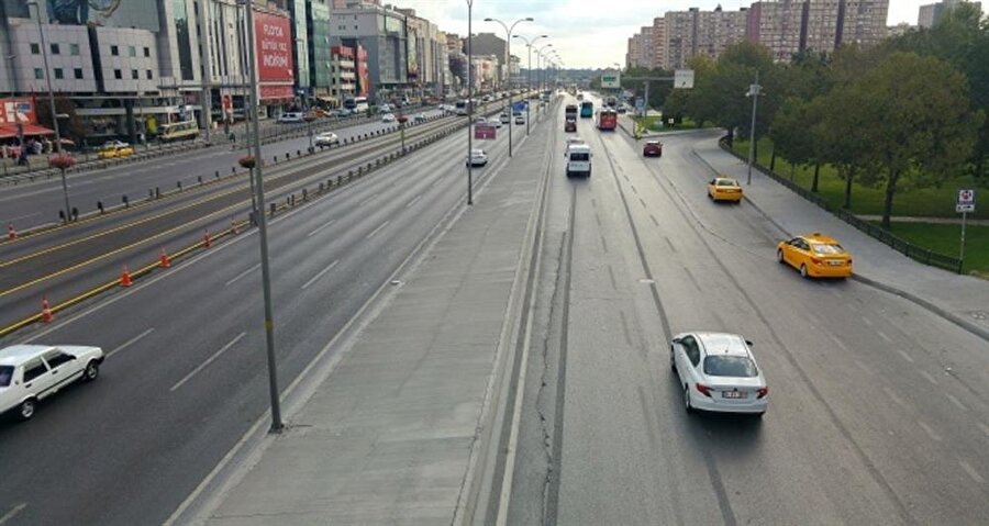 İstanbul'da trafik yüzde 10'un altında