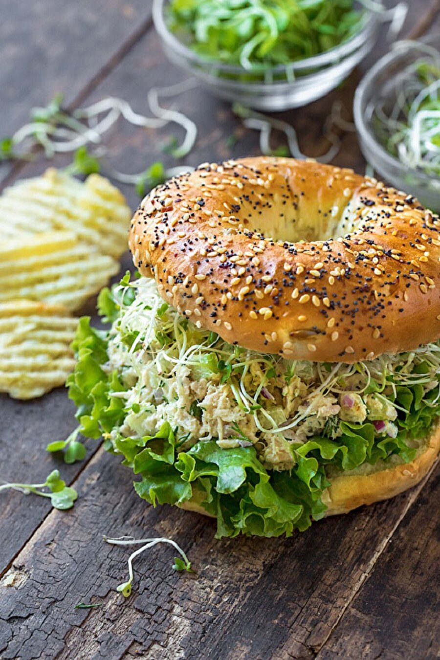 Ton balıklı sandviç