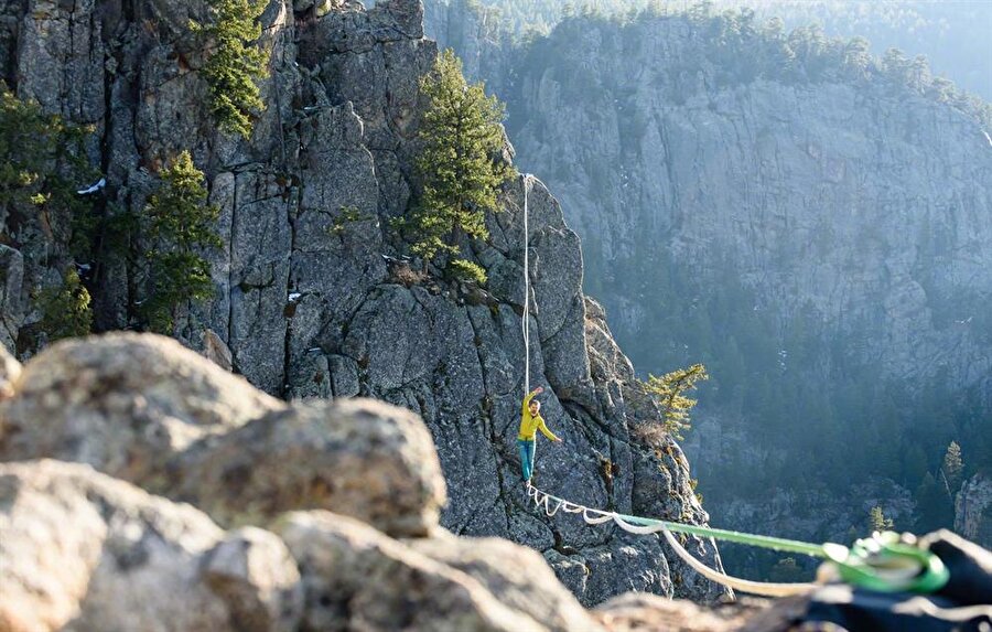 Brandon Peterson, Colorado'da denge oyunu oynuyor...