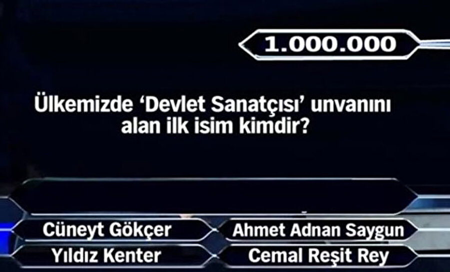 Doğru cevap: Ahmet Adnan Saygun.