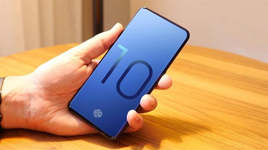 samsung galaxy s10 daki ekran alti