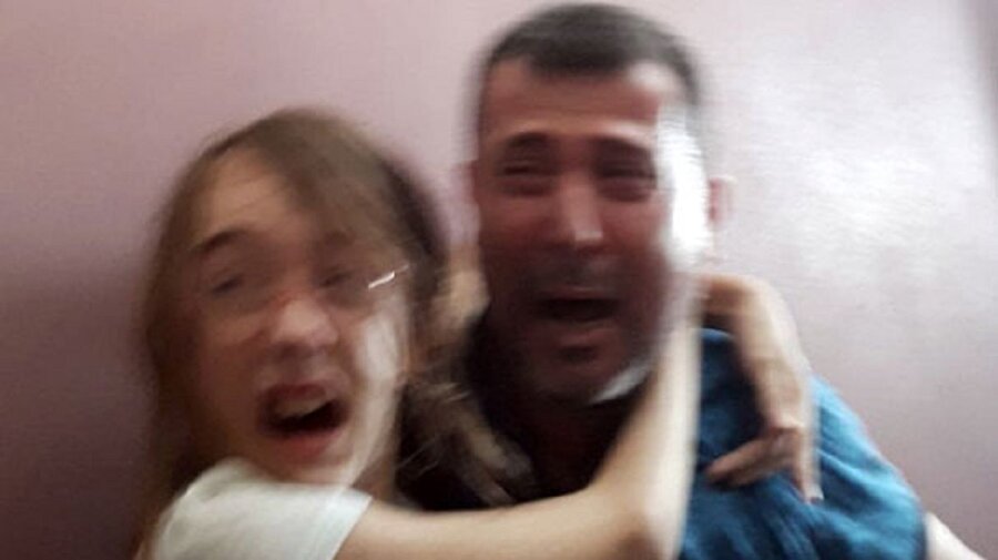 Minik Yağmur’un gözyaşları yürekleri sızlattı.