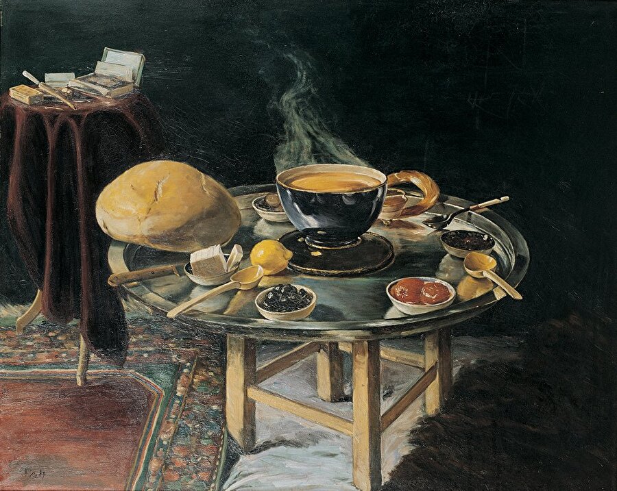 İftar Sofrası, Hoca Ali Rıza, 1919