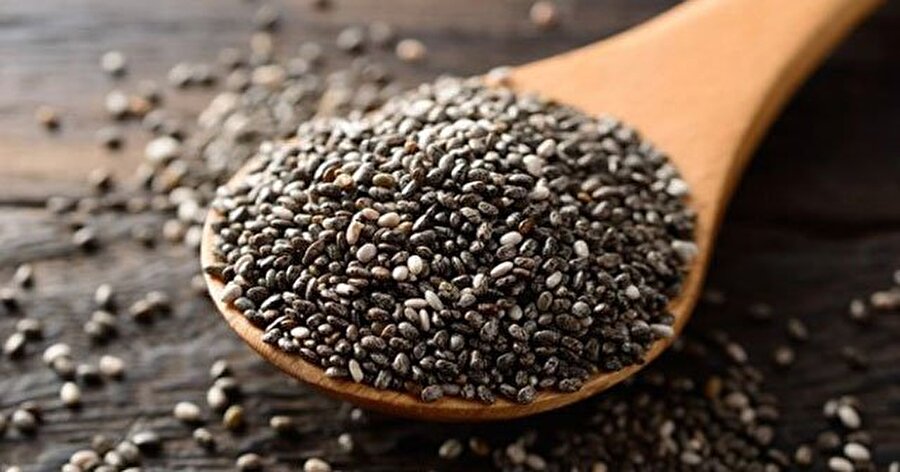 Chia Tohumu
(100      g) 
  
Kalori:      486 
  
Besin      Puanı:85 
  
İçerik:      Lif, Protein, Linolenik Asit, Fenolik Asit, Vitaminler