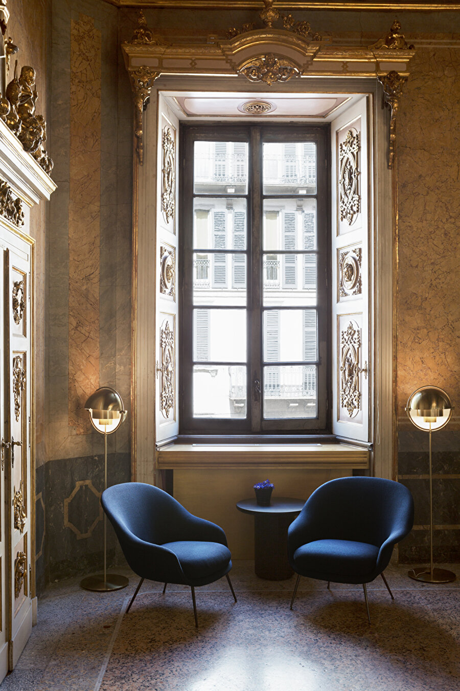 Klasikle modernin karışımı...