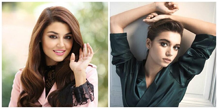 Hande Erçel ve Afra Saraçoğlu