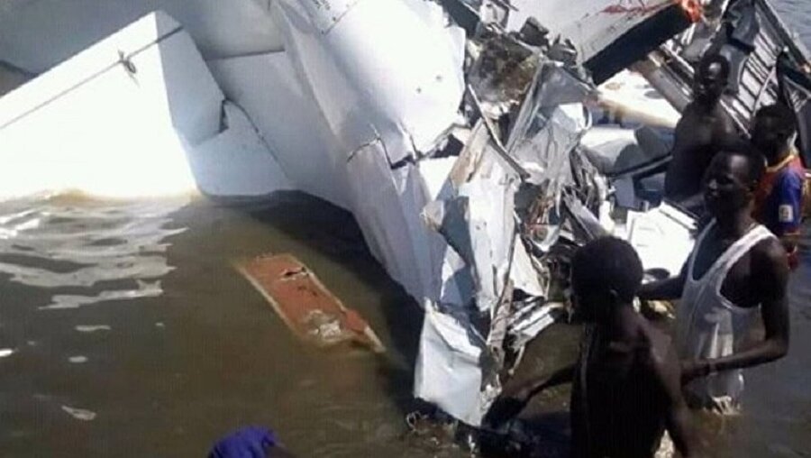 Sudan'da uçak kazası