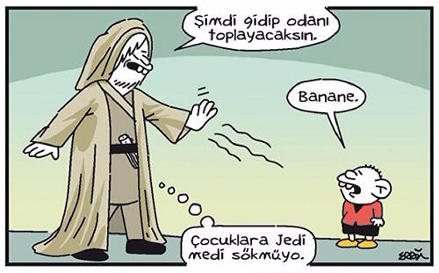 Eee ne sandın Jedi kardeş