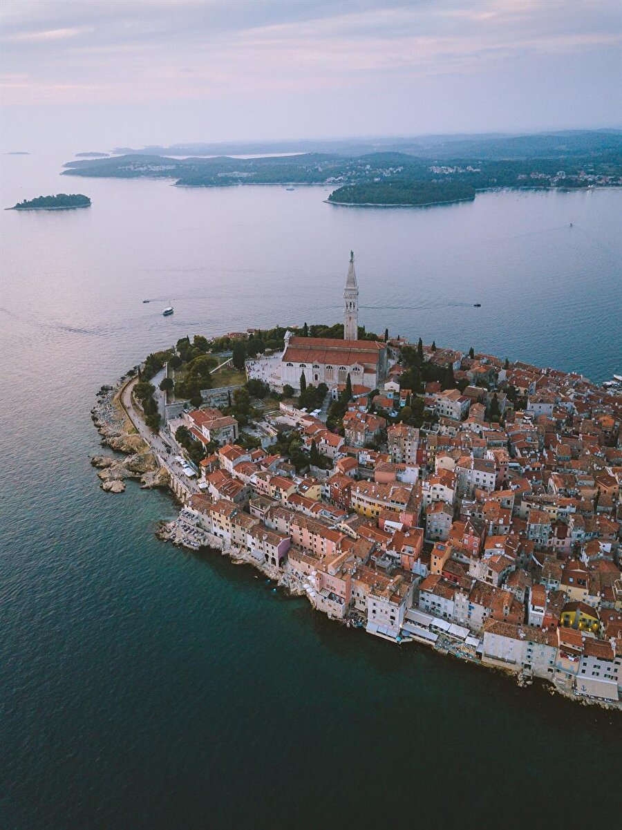 Kuş gibi uçarken Hırvatistan toprakları