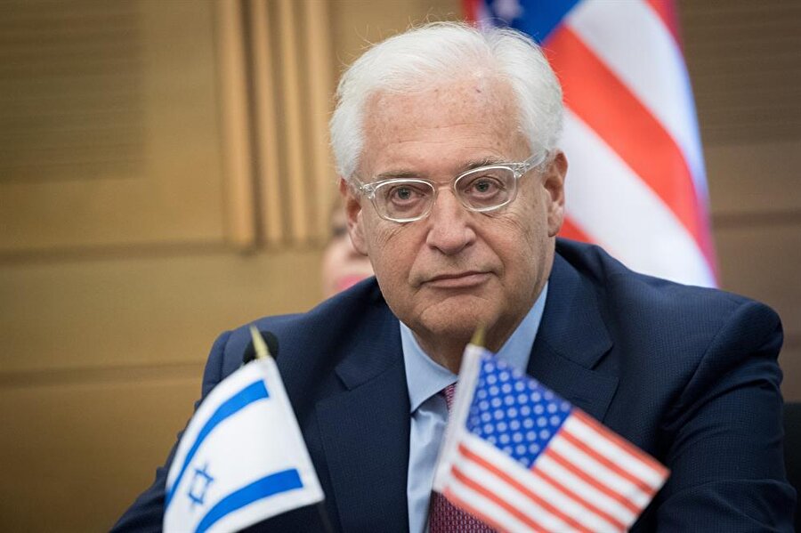 ABD'nin İsrail Büyükelçisi David Friedman, Siyonist bir Yahudi olarak tanınıyor.