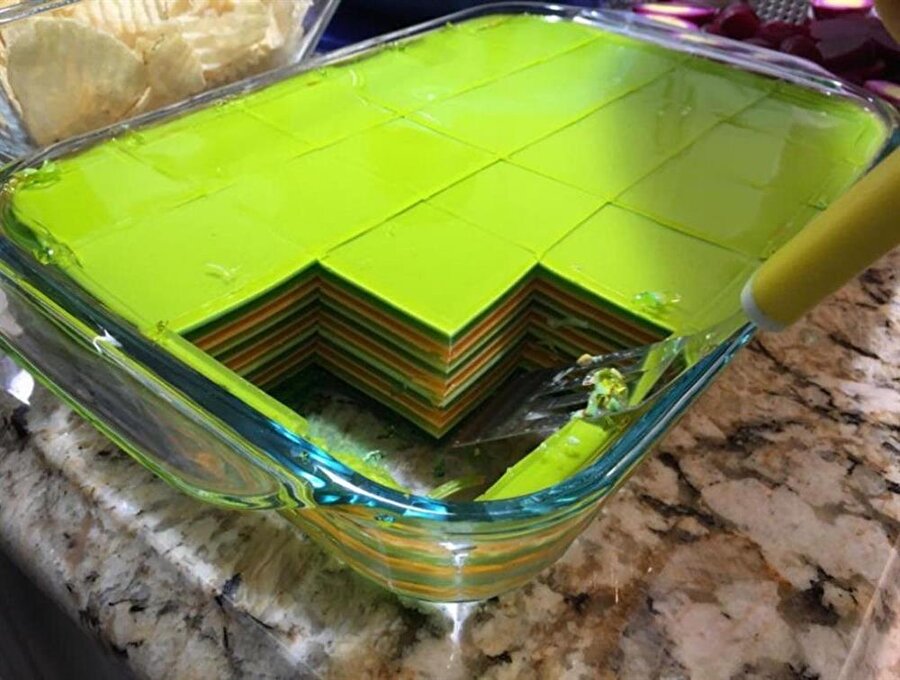 ​21 katlı huzur veren jöle