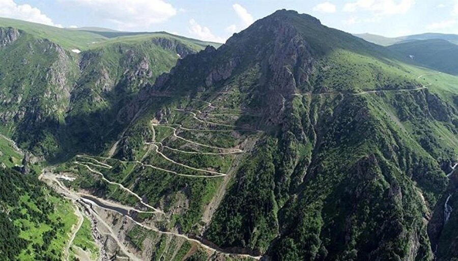 Trabzon Derebaşı virajları