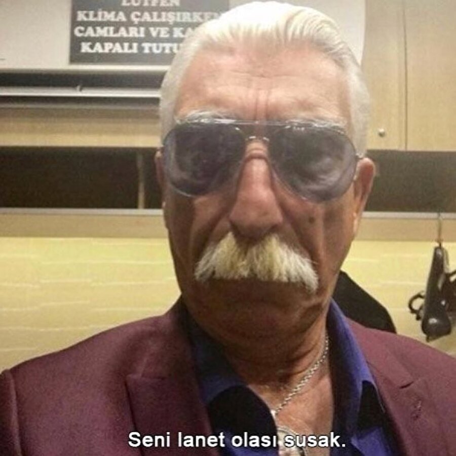 Safiye siyah çerçeveli raybanımı getir