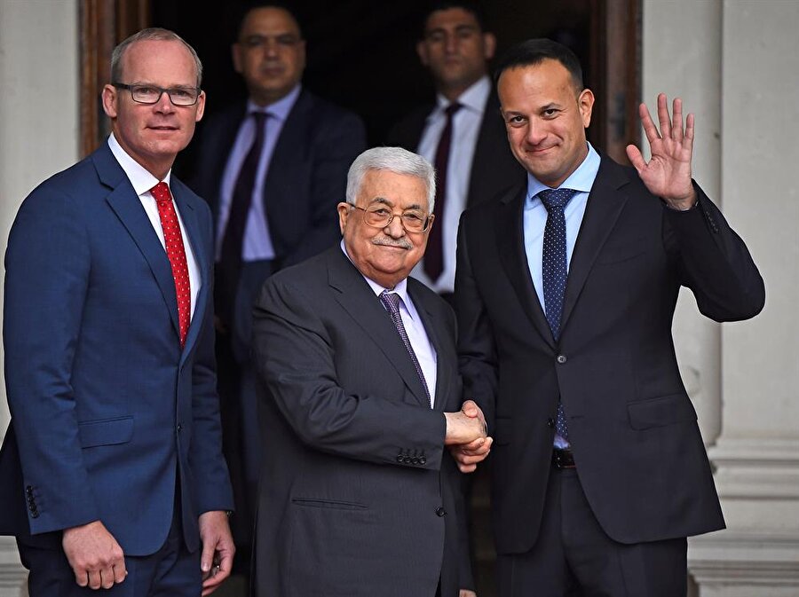 Filistin Devlet Başkanı Mahmud Abbas ve beraberindeki heyet, resmi ziyaretlerde bulunmak üzere İrlanda Cumhuriyeti'ndeydi.