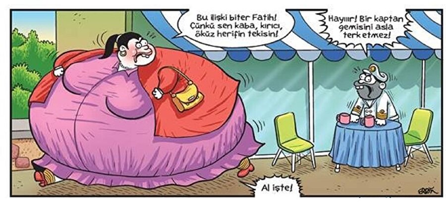 Oldu mu şimdi Fatih kaptan