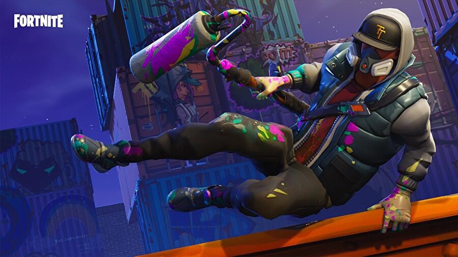 Fortnite, etkileyici görsel unsurlarını ve sistematik hareketleri birçok karede gösterebilmeyi başarıyor.