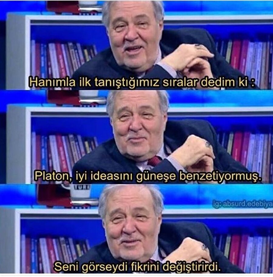 ​İlber Ortaylı güzel adamsın vesselam