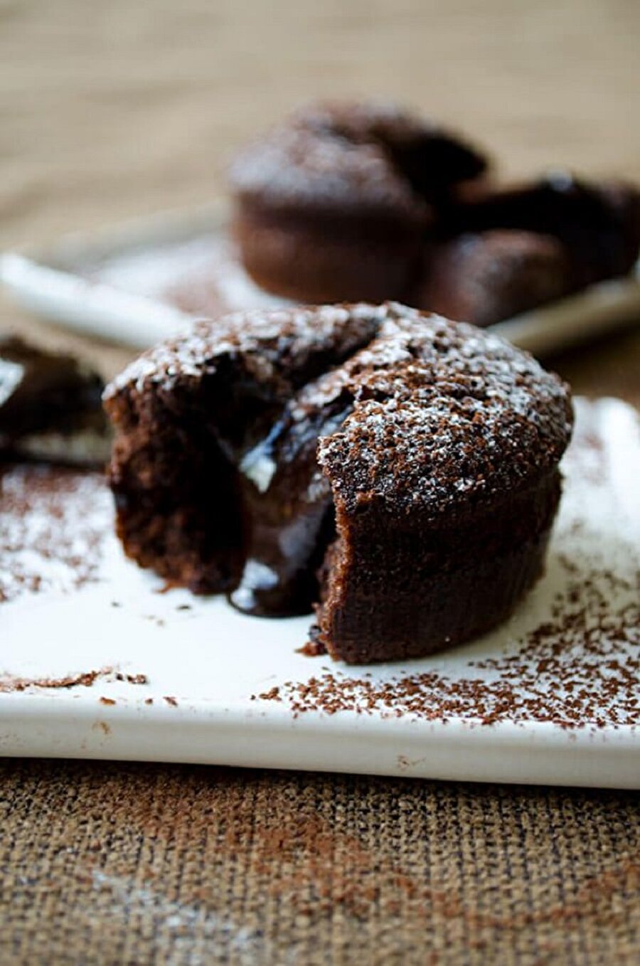 Çikolatalı çılgın sufle
