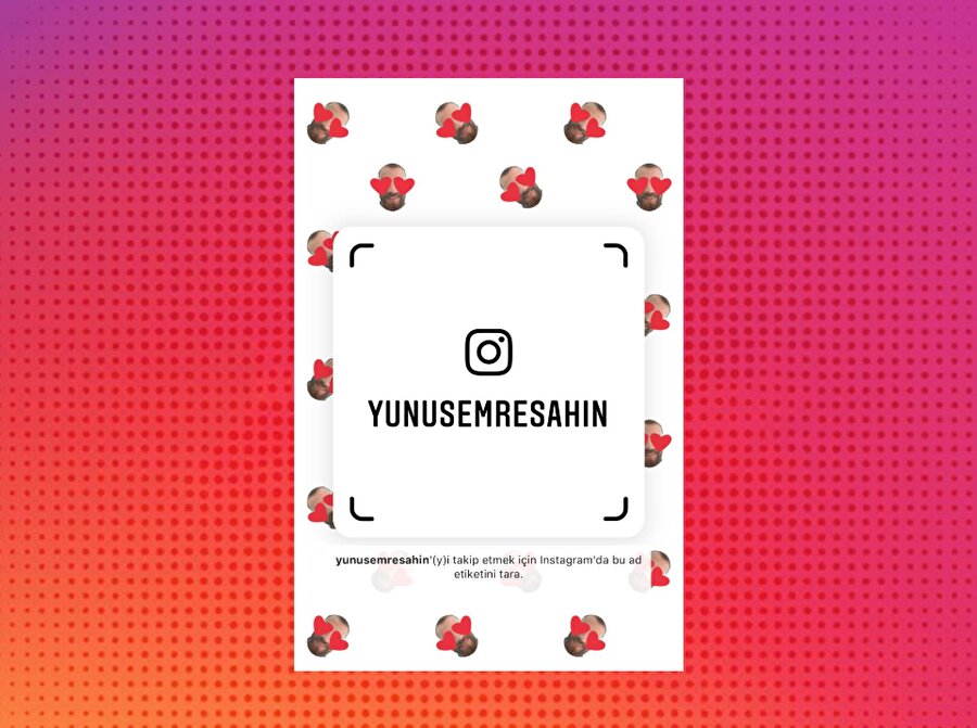 Instagram Nametag