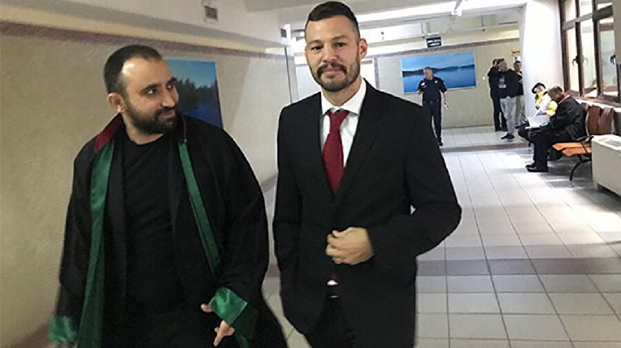 Avatar lakaplı milli boksör Çağatay Atakan Arslan hakim karşısına çıktı.