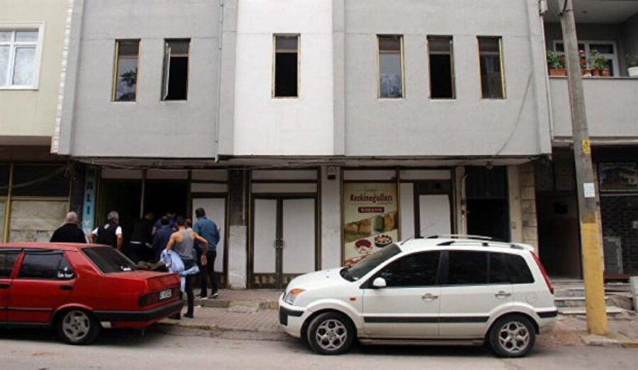Boş daireyi mesken edinen madde bağımlıları olay çıkarttı.