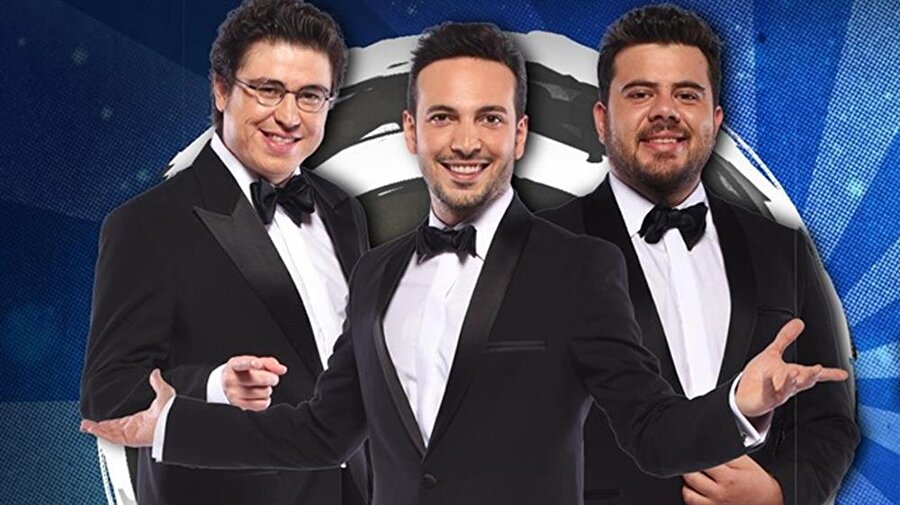 İbrahim Büyükak, Oğuzhan Koç' ve Eser Yenenler'in TV8 ekranlarında yaptıkları eğlence programı '3 Adam' sona erdi.