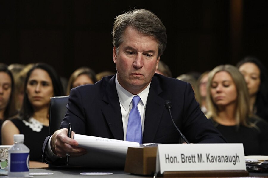 Brett Kavanaugh ömür boyu bu görevde kalabilecek.