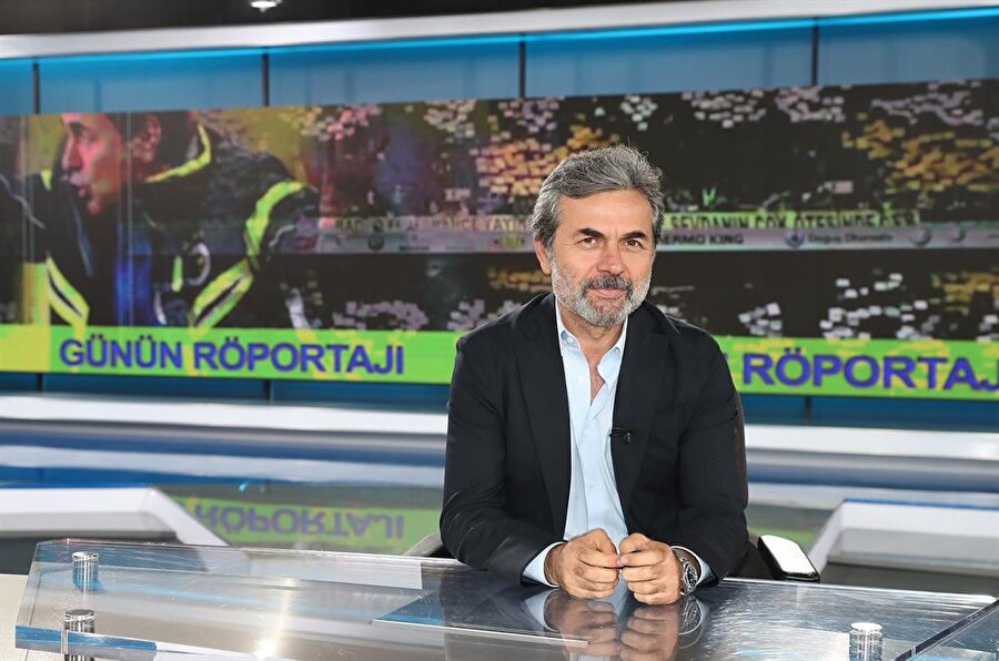 Aykut Kocaman, Fenerbahçe'yi çalıştırdığı dönemde FB TV'de yayınlanan Günün Röportajı isimli programda açıklamalarda bulunuyor.
