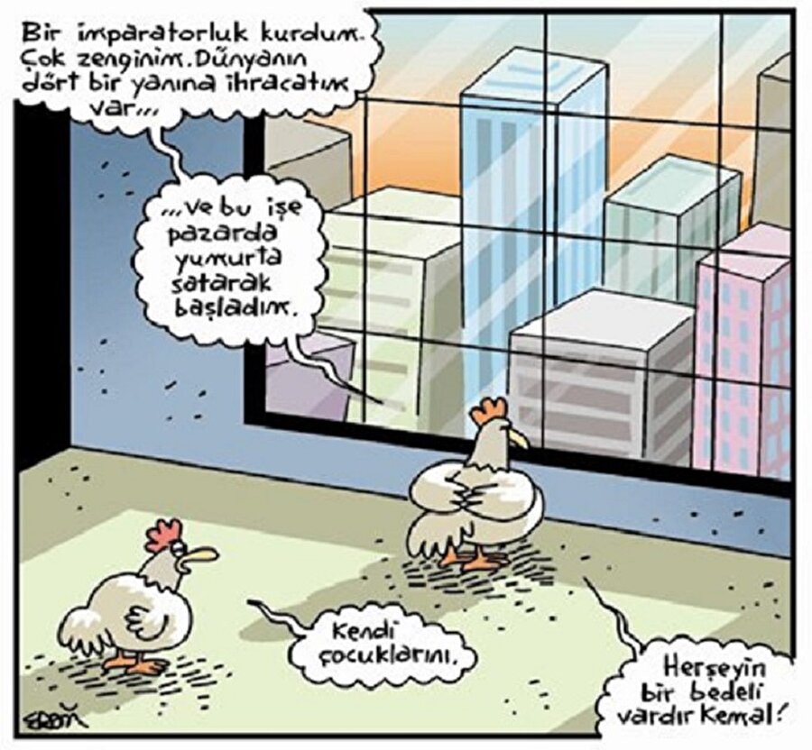 Ticarette babamın oğlunu tanımam diyor