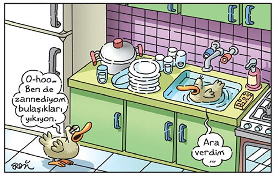 Bulaşık yıkarken en çok keyif alan ev hanımını bulduk