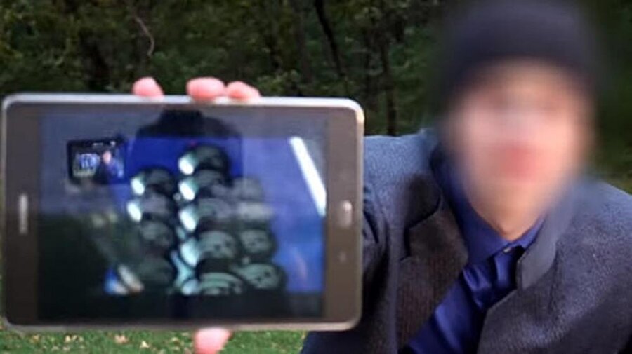 Zaman yolcusu olduğunu iddia eden şahıs iddiasını kanıtlamak için telefonundan bir video gösterdi.