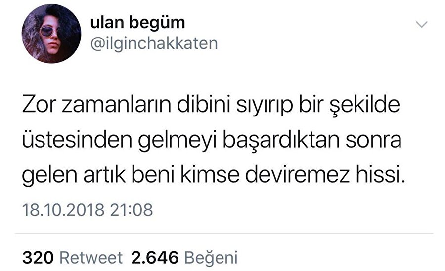O işler öyle olmuyor işte