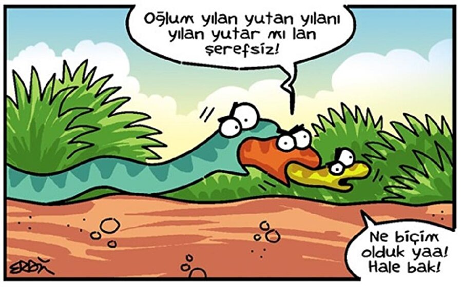 Biriniz bile su içmeyi akıl edemediniz mi