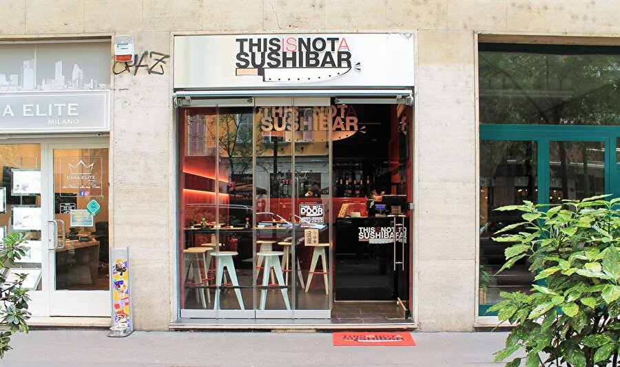 This is not a Sushi Bar'da hesabı Twitter takipçisi üzerinden ödemek mümkün.