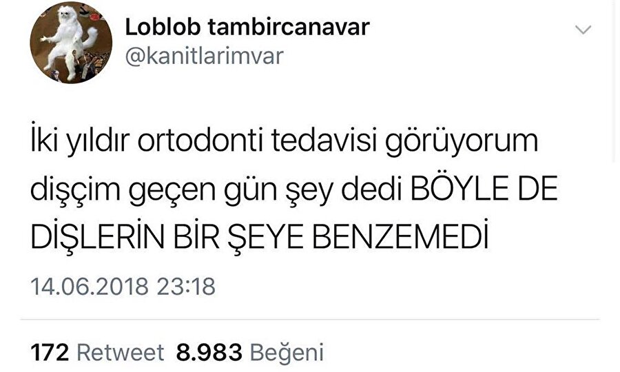 Benzemez kimse sana dişçi efendi