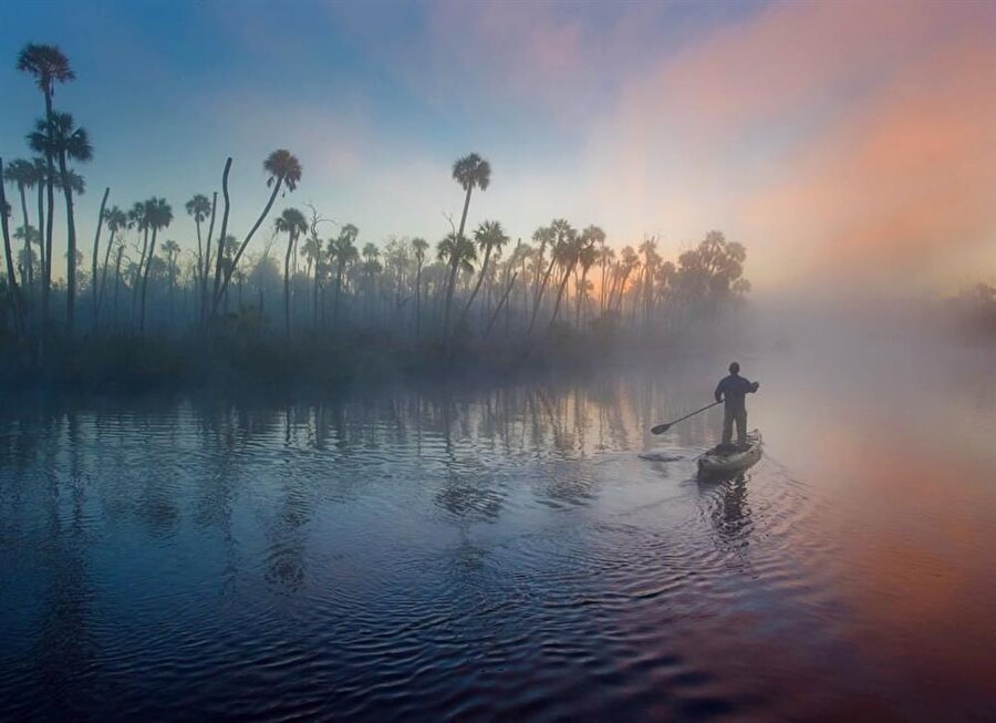 Florida Körfezi'nde kayık gezisi