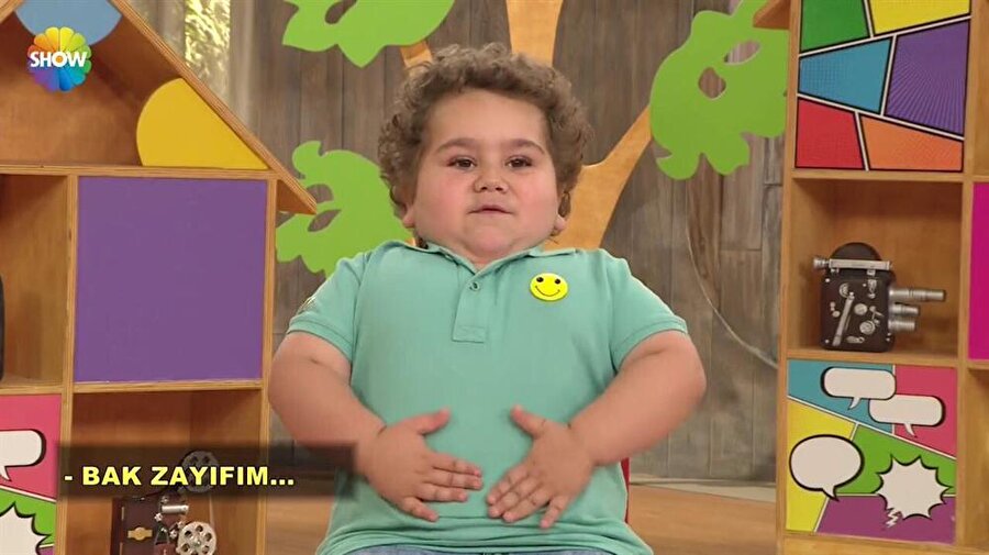 Diyetli şakaların başrolü olan Çitos Efe