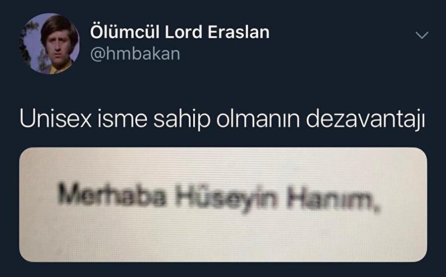 Bunu yalnız Hüseyinler anlar...