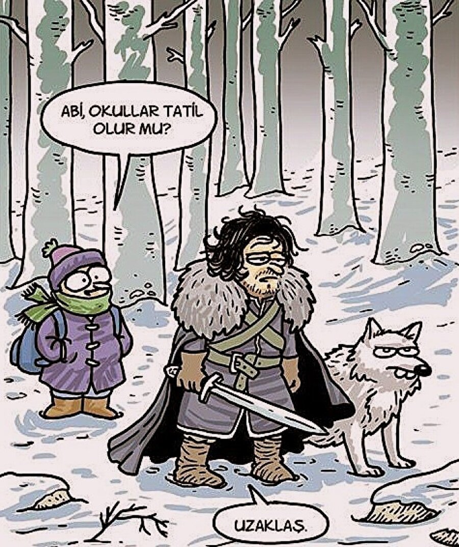 Winter is coming kardeşim