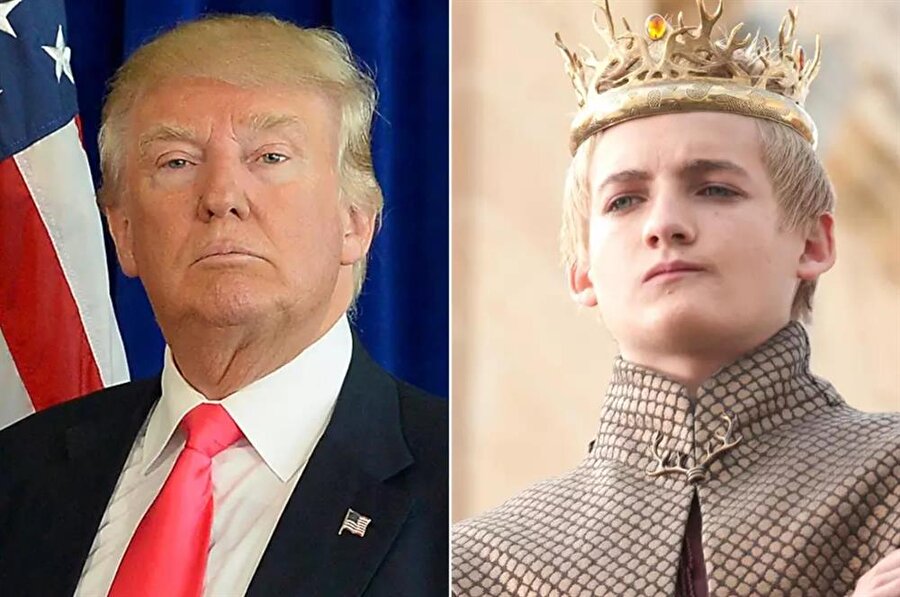 Martin, Game Of Thornes'ta genç ve ihtirasları uğruna kötü bir yönetim sergileyen kral Joffrey'i, ABD Başkanı Trump'a benzetti.