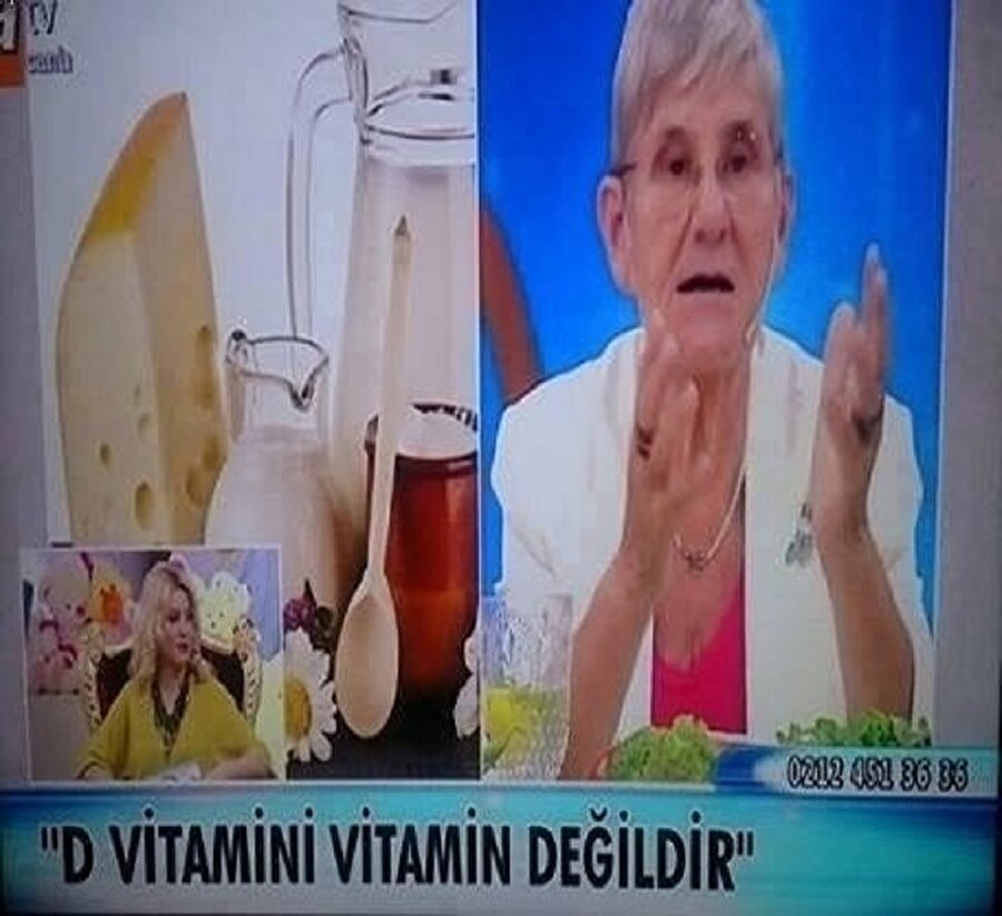 D vitamini adam değilsin oğlum sen