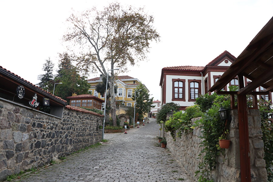 Nadir yerleşim yerlerinden biri: Ortamahalle

                                    Osmanlı dönemine ait evler, konaklar, çeşmeler, sokaklar ve mahalle kültürünün bir bütün halinde sergilendiği Ortamahalle, tarihi dokunun bugüne kadar aktarılabildiği nadir yerleşim yerleri arasında bulunuyor.
                                