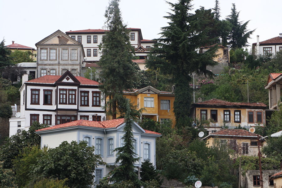 "Ortamahalle görülmeye değer bir yer"
Yerli turistlerden Dilek Tüysüz de ilk defa Ortamahalle'ye geldiğini belirterek mahalleyi, "Gerçekten harika bir yer. Manzarası, doğası, ortamı, evleri ve konakları çok güzel. Nostalji yaşıyor insan. Herkese gerçekten burayı görmeyi tavsiye ediyorum." diye ifade ediyor.