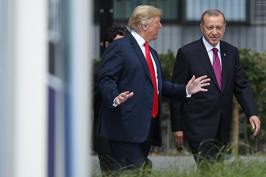 Cumhurbaşkanı Erdoğan-ABD Başkanı Trump