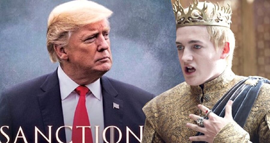 ABD Başkanı Donald Trump, Game of Thrones dizinin kötü karakterlerinden Kral Joffrey'nin büyümüş haline benzetildi.